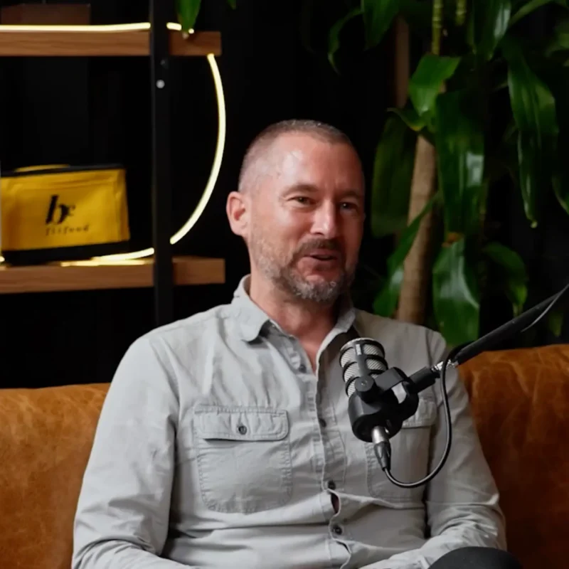 Simon Kearney discussing workplace wellbeing and psychosocial safety on the Hear Me ROAR podcast