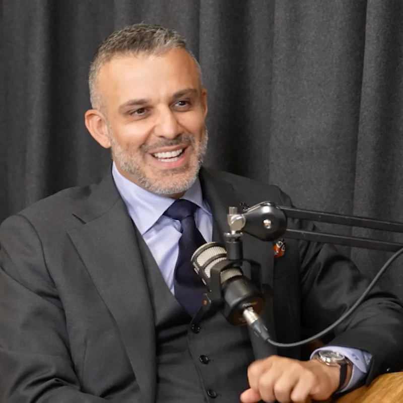 Chris Christofi on the Hear Me Roar podcast sharing his comeback story