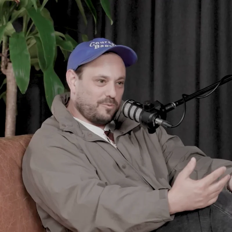 Athan Didaskalou founder of July suitcases on Hear Me RoAR podcast