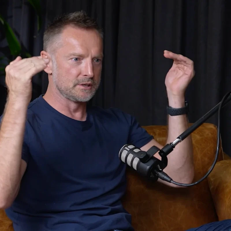 Executive Director Tobi Skovron interviewing Matt Galt on the Hear Me Roar podcast about high growth startup strategy.